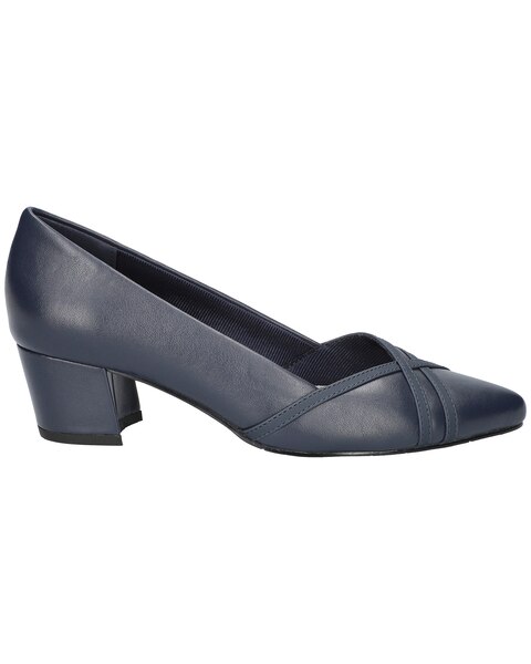 Easy Street® Lotus Block Heel Pumps