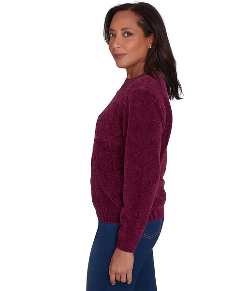 Alfred Dunner® Classics Classic Chenille Pullover Sweater