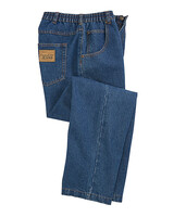 Haband Men’s Casual Joe® Stretch Waist Jeans - Medium Blue