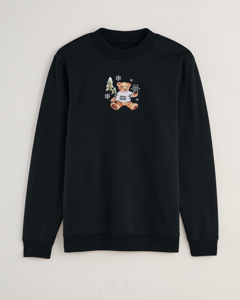 Better-Than-Basic Embroidered Sweatshirt