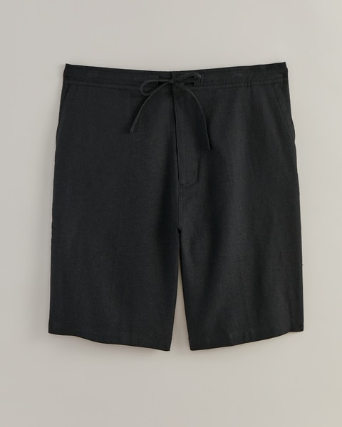 John Blair® Relaxed-Fit Linen Blend Drawstring Shorts