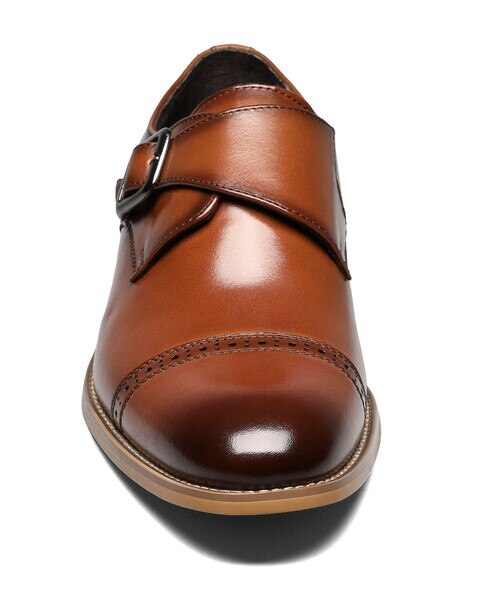 Stacy Adams Desmond Cap Toe Monk Strap Shoe