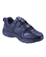 Dr. Max™ Leather Sneakers with Memory Foam - Navy