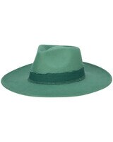 Womens Faux Felt Fedora