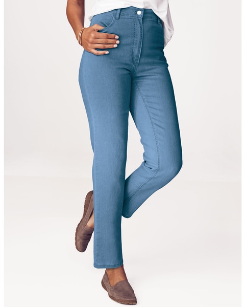 Women's Back-Elastic Jeans