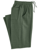 John Blair® Supreme Fleece Stitched-Crease Sweatpants