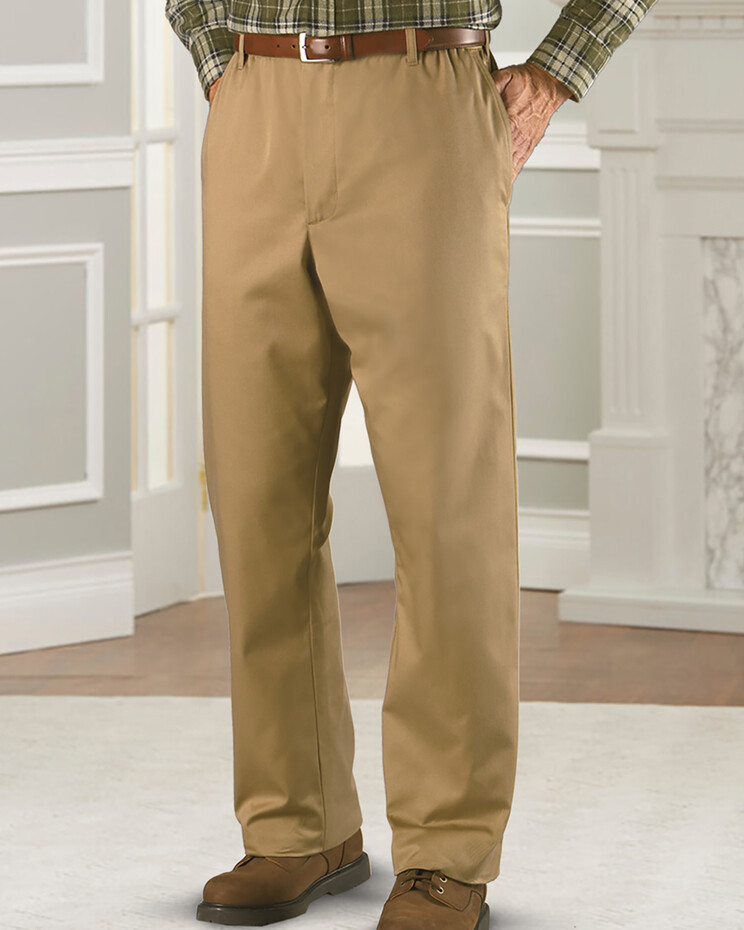 Mens NEW Fleece Lined Cargo Pants Winter Warm 6 Pockets Sizes 28 to 44 Free  Belt