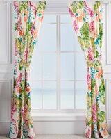 Tropics Panel Pair with Tie Backs - alt2