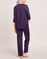 Silky Knit Pajamas - alt2