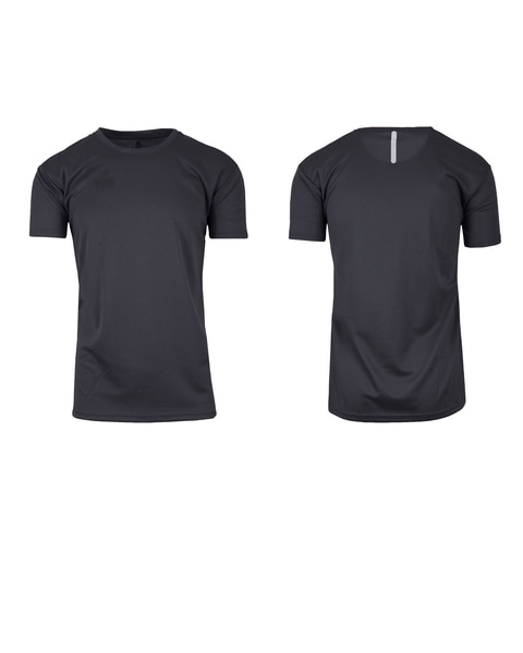 Galaxy By Harvic Men's Short Sleeve Moisture-Wicking Quick Dry Tee