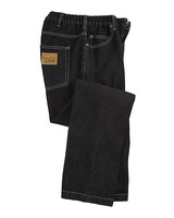 Haband Men’s Casual Joe® Stretch Waist Jeans - Washed Black