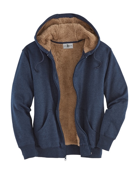 John Blair® Supreme Fleece Sherpa Lined Hoodie