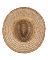 Well Crafted Fedora - Braided Hemp Fedora With Pleated Band Hat - alt6