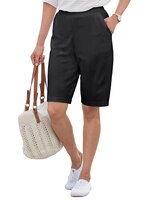 Everyday Knit Pull-On Shorts - Black