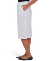 Alfred Dunner® Cinch Waist Midi Skirt with Slant Pockets - alt10