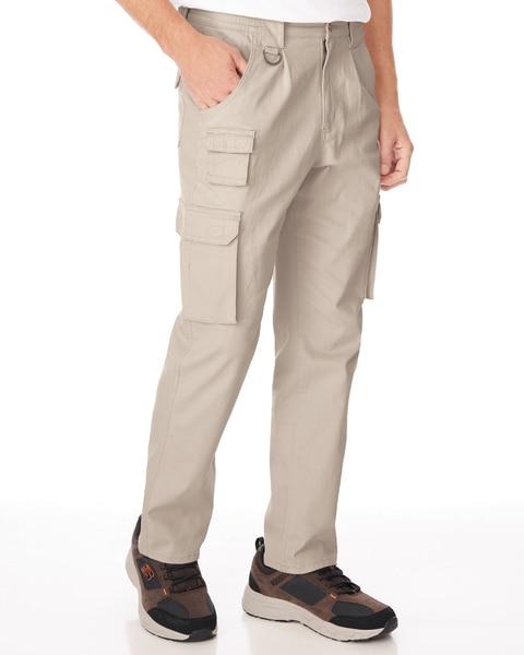 JohnBlairFlex Relaxed-Fit Side-Elastic Cargo Pants