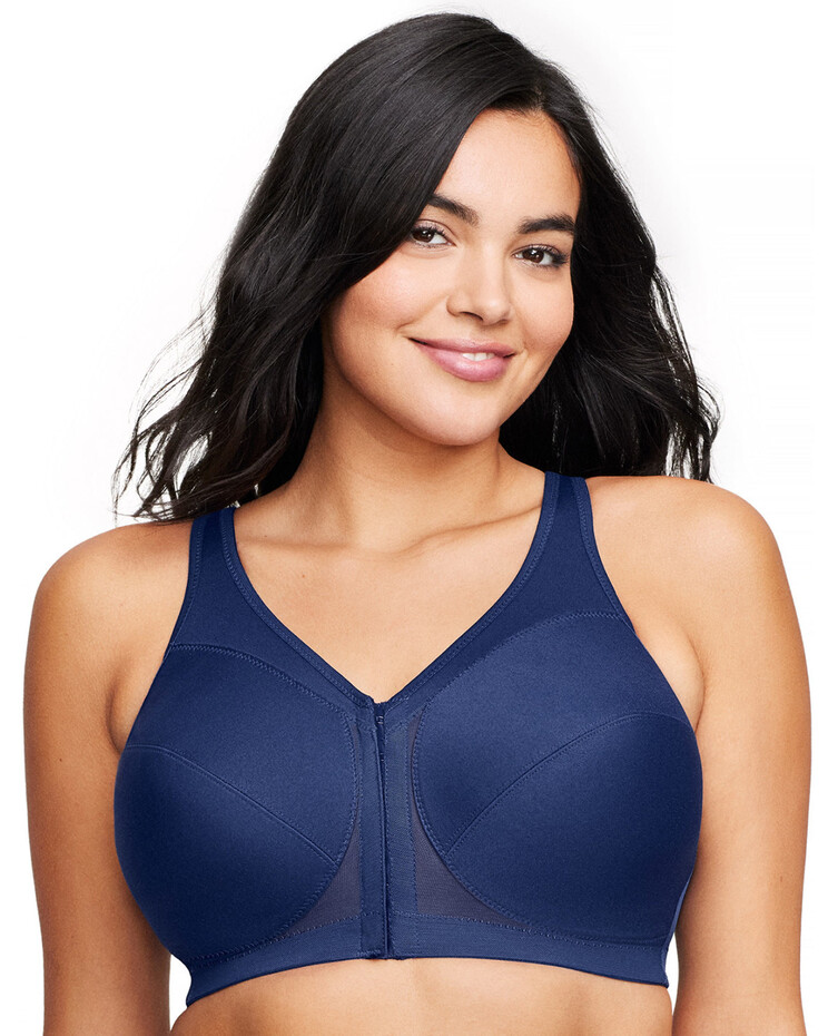 Full Figure Plus Size MagicLift Front Close Support Bra by