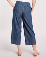 DenimLite Cropped Mid-Rise Flare Pants - alt3