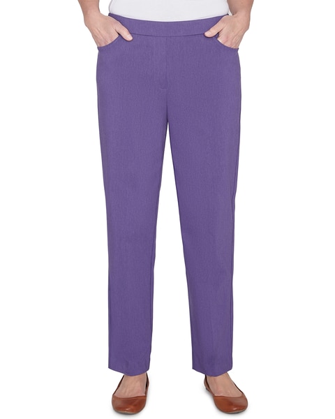 Alfred Dunner® Charm School Classic Charmed Average Length Pant