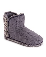 MUK LUKS Leigh Slippers - Gypsy Rouge Cable