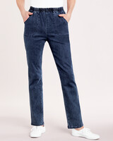 DenimEase Full-Elastic Classic Pull-On Jeans - alt2