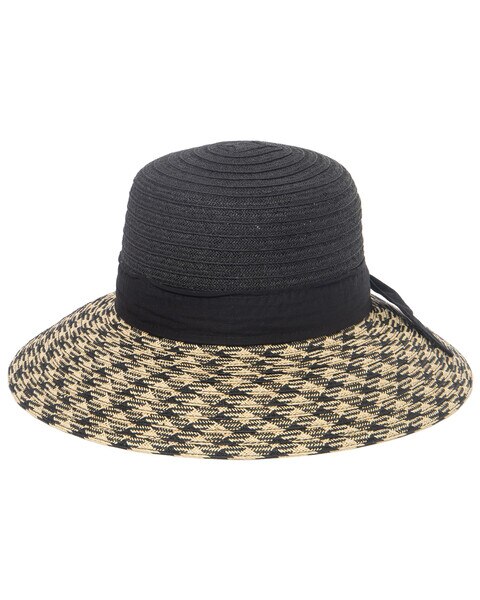 Contrast Ultrabraid Round Crown Sun Hat