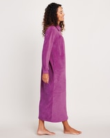 Cozy Knit Plush Zip Robe - alt4