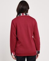 Layered Look Sweatshirt - alt2