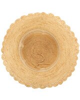Sand Dollar - Womens Crochet Raffia Bucket Hat - alt2