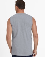 John Blair Everyday Jersey Knit Sleeveless Pocket Tee - alt2