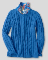 Bayside Cotton Cable Sweater - alt3