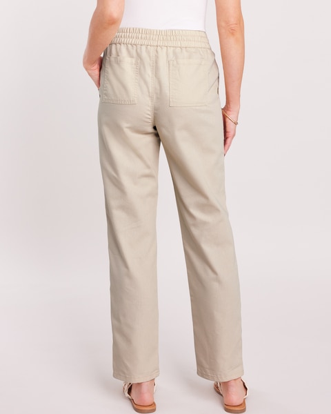 DenimLite Drawstring Pants