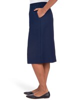 Alfred Dunner® Cinch Waist Midi Skirt with Slant Pockets - alt7