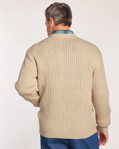 John Blair® Cable Front Cardigan