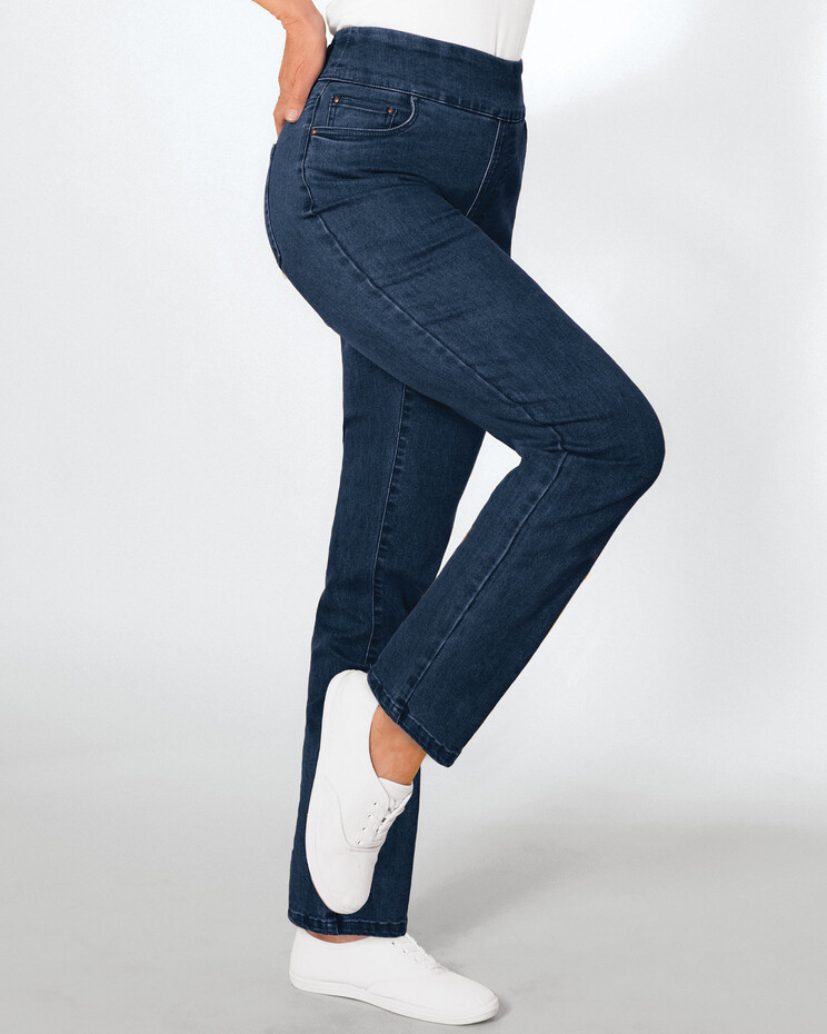 Women's Self Dressing Pull-on Jeans