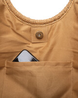Leucadia- Womens Stiff Paper Tassled Shoulder Bag - alt2