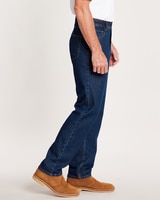 John Blair® Classics Relaxed-Fit Full-Elastic Jeans - alt5