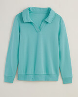 Fleece Polo Sweatshirt - alt5