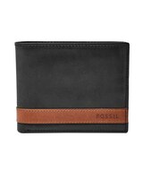 Fossil Quinn Men's Flip ID Bifold Wallet - Black