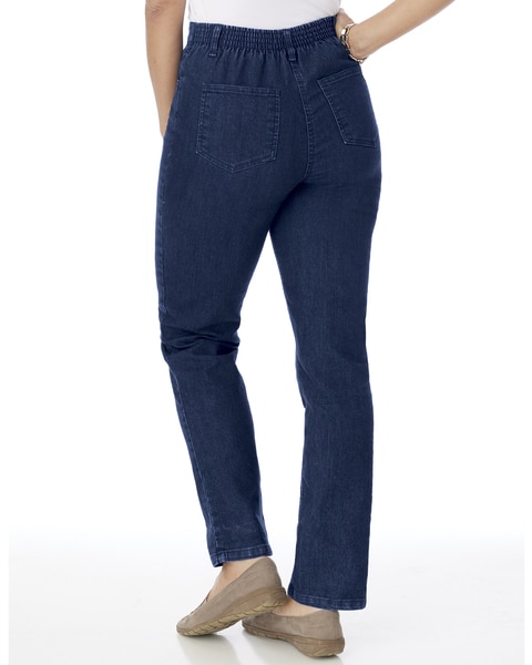 Women's Back-Elastic Jeans