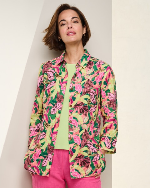 Easy Breezy Tropical Big Shirt