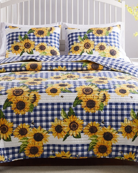 Sunflower Quilt Set