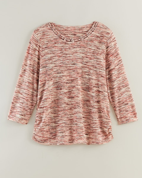 Alfred Dunner® Scottsdale Space Dye Top