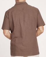 John Blair® Linen Blend Colorblock Shirt - alt3