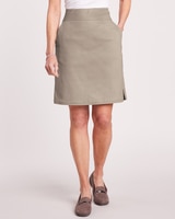 ClassicEase Stretch Skort - Cobblestone