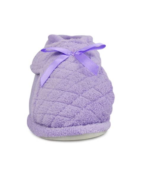 MUK LUKS Soft Ones Micro Chenille Adjustable Bootie Slipper