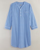 John Blair Broadcloth Sleep Nightshirt - Chambray