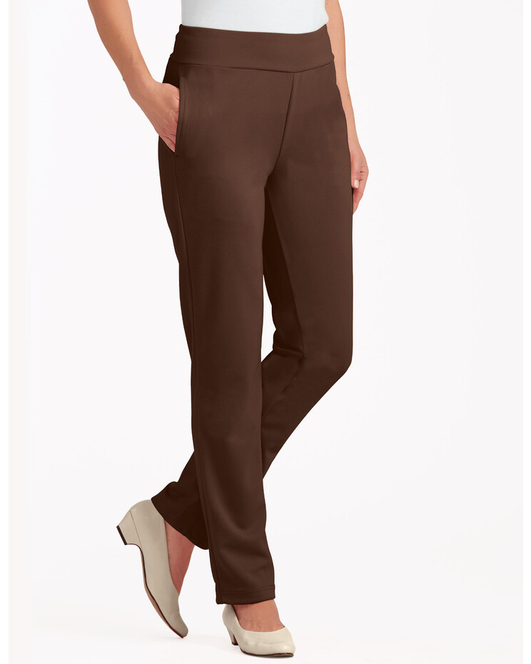 Double Knit Track Pant: Women's Clothing, Bottoms