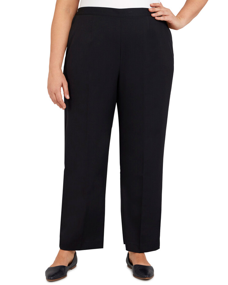 Alfred Dunner® Theater District Medium Twill Pant