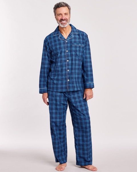 John Blair Broadcloth Sleep Pants Set